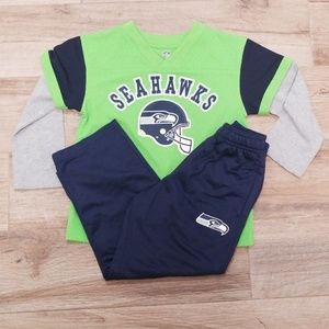 Seattle Seahawks youth outfit